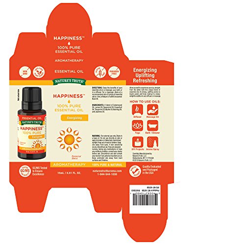 Natures Truth Happiness Essential Oil