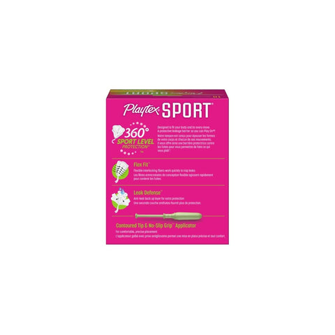 Playtex Unscented Sport Tampons 18 Count,