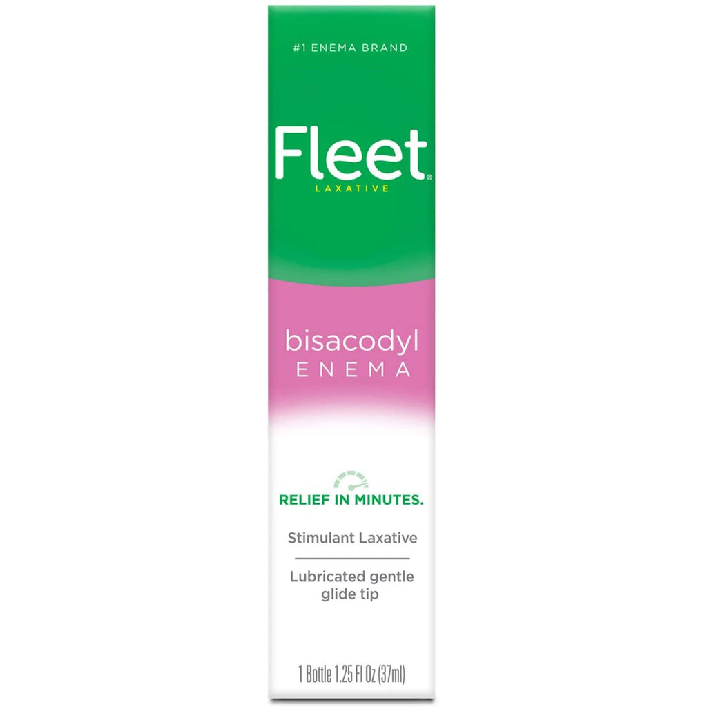 Fleet Laxative Bisacodyl Enema for Adult Constipation, 1.25 fl oz, 1 Bottle
