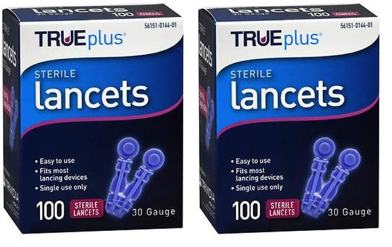Trueplus Lancets 30G 100 (Pack Of 2)