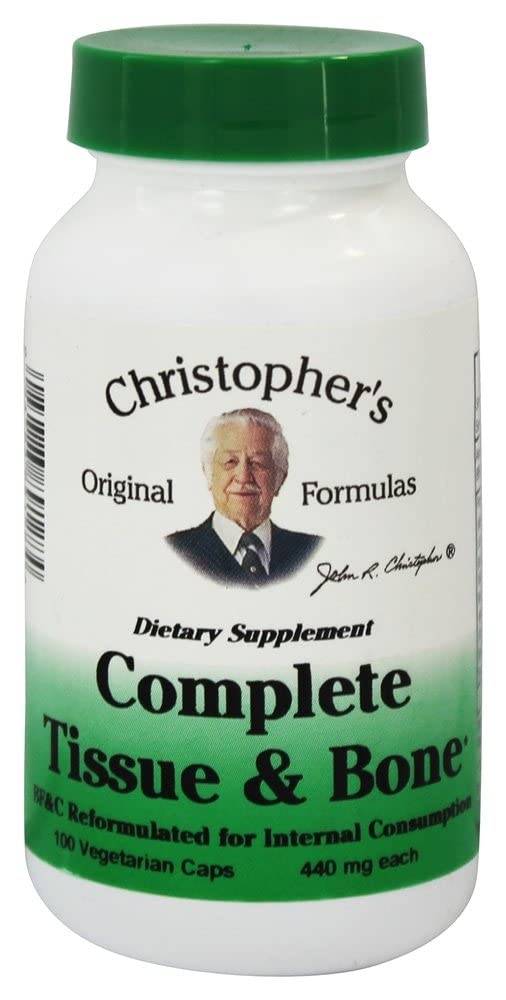 Complete Tissue and Bone Formula Dr. Christopher 100 VCaps 440 MG Each