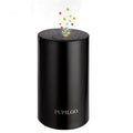 PUPILGO Black Waterless Essential Oil Diffuser Portable Aromatherapy Nebulizer Cordless Mini Scent Machine 20ml Capacity Quiet 3