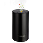 PUPILGO Black Waterless Essential Oil Diffuser Portable Aromatherapy Nebulizer Cordless Mini Scent Machine 20ml Capacity Quiet 3
