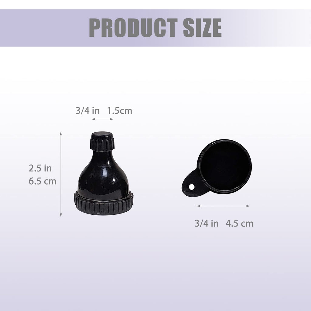 2Pack Protein Powder Container to go Portable Supplement Funnels for Filling Bottles with Protein Powder Compartment Pill Storag