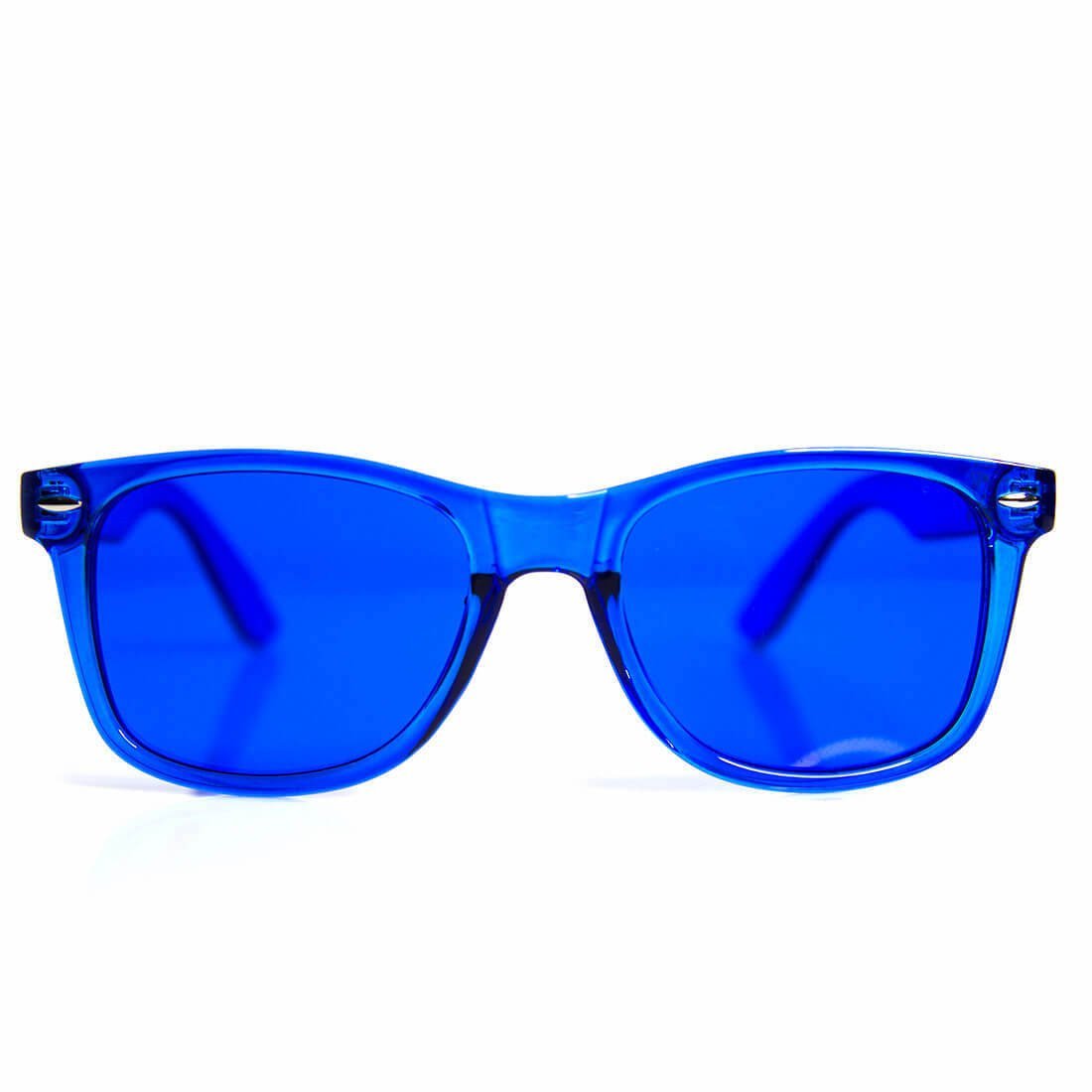 GloFX Blue Color Therapy Chakra Relax Glasses