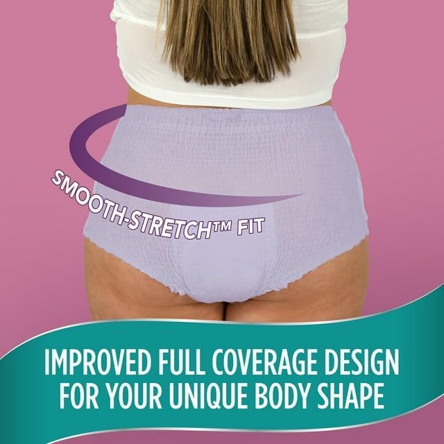 Generic Assurance Incontinence Underwear for Women 36 Pack of 2 -, Maximum, S/M, Total 72Ct, Lavender