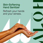 ALOH Sanitizing Hand Gel 2-pack | Lemongrass + Aloe | 70% Alcohol Hydrating Hand Sanitizer Gel with Essential Oil, for Kids & Ad