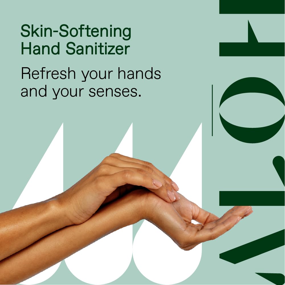 ALOH Sanitizing Hand Gel 2-pack | Lemongrass + Aloe | 70% Alcohol Hydrating Hand Sanitizer Gel with Essential Oil, for Kids & Ad