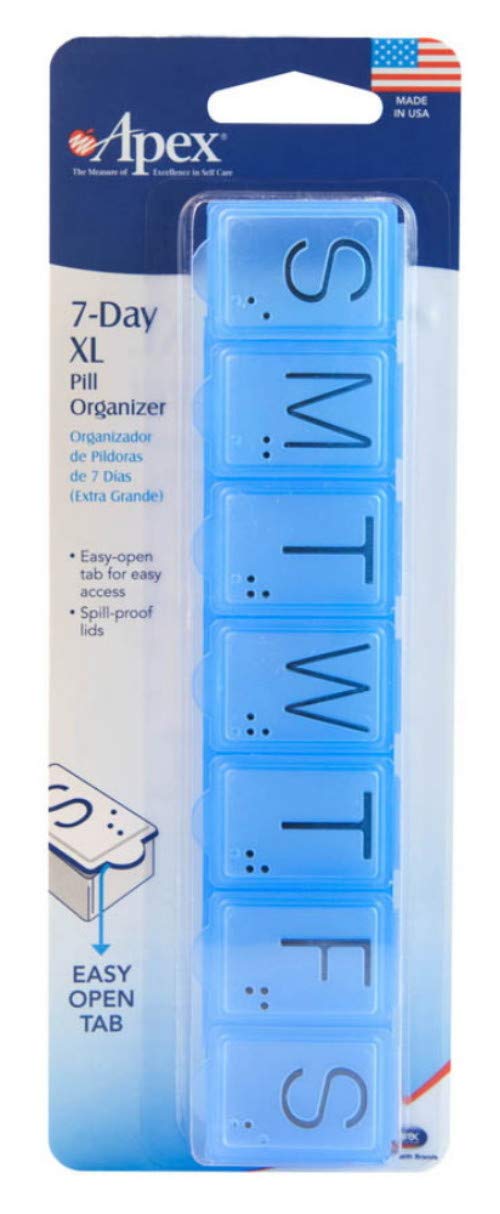 Apex 7-Day Pill Organizer, X-Large