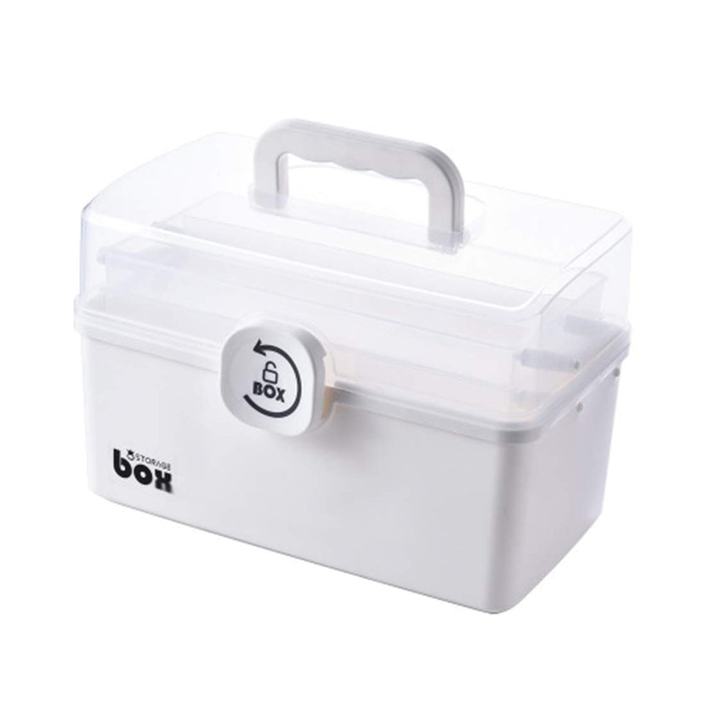 Dittzz Bote  Pharmacie, 3 Couche Bote  M  dicament Bote de Premiers Secours Bote de Rangement,34 x 19 x 22,5cm
