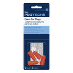 Flents Protechs Foam Ear Plugs for Sleeping, Snoring, Loud Noise, Concerts, Construction, Studying & Traveling, NRR 31, Made in 
