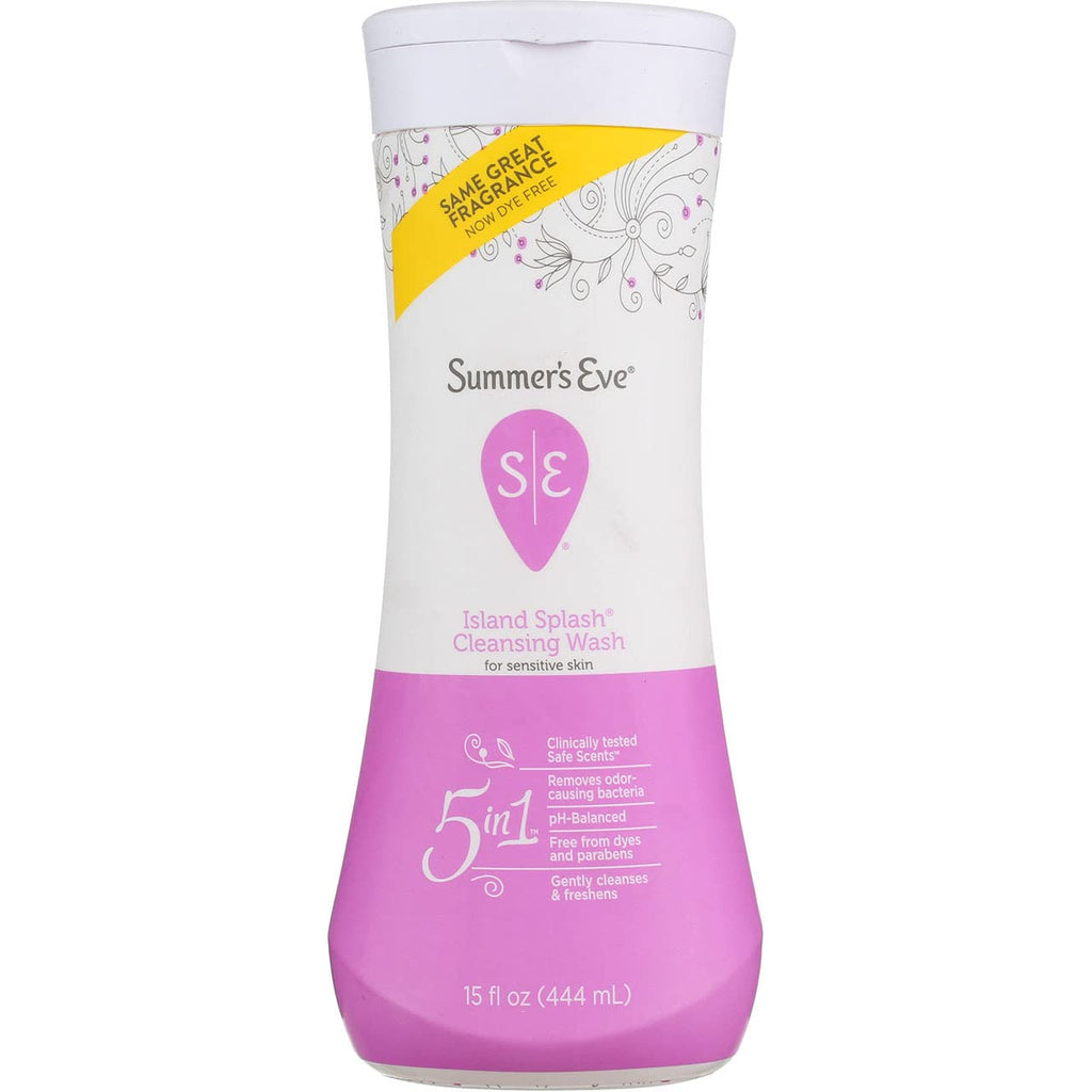 Summer's Eve Island Splash Cleansing Wash For Sensitive Skin 15 oz. (Pack of 2)