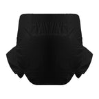 CutiePlusU Disposable Adult Diaper Heavy Absorption Dry Surface Adult Diapers All Night- Black 10 Pieces(Large 37-47)