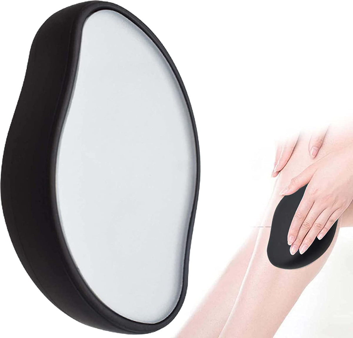 Altroza Crystal Hair Eraser | Unisex Painless Hair Removal Tool & Skin Exfoliator | Prevents Ingrown Hair & Skin Irritation | La