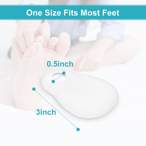 Yosoo Health Gear Gel Bunion Protector, 2pcs Bunion Pads and Cushions, Soft Silicone Bunion Corrector Big Toe Bunion Guards, Eas