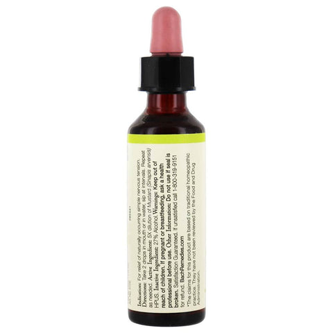 Bach, Bach Original Flower Remedies Mustard, 0.68 Fl Oz