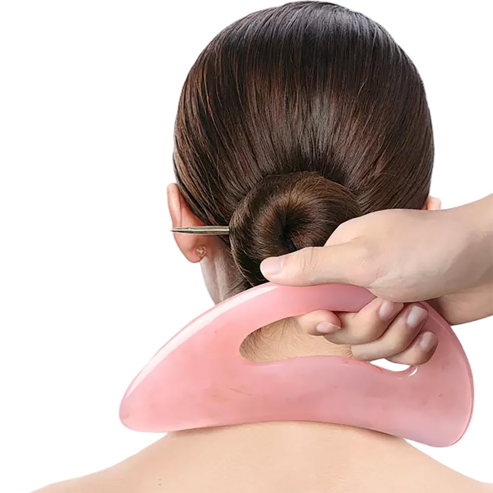 YAMHOHO Large Gua Sha Massage Tool, Lymphatic Drainage Massager, Muscle Scraping Massage Tools, Body Sculpting Anti Cellulite To