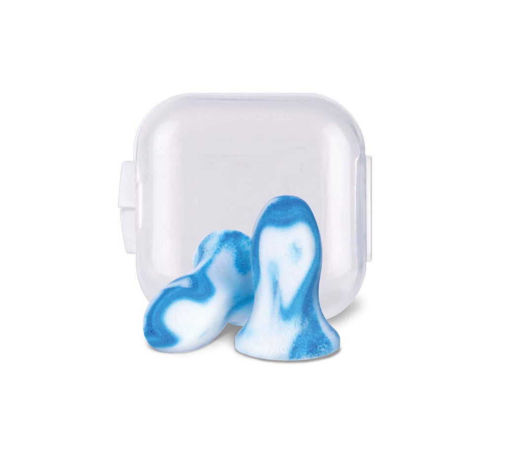 Flents Protechs Reusable Ear Plugs For Sleeping, Protection From Loud Environments, Improved Sleep, Reduces Pressure, 10 Pairs W