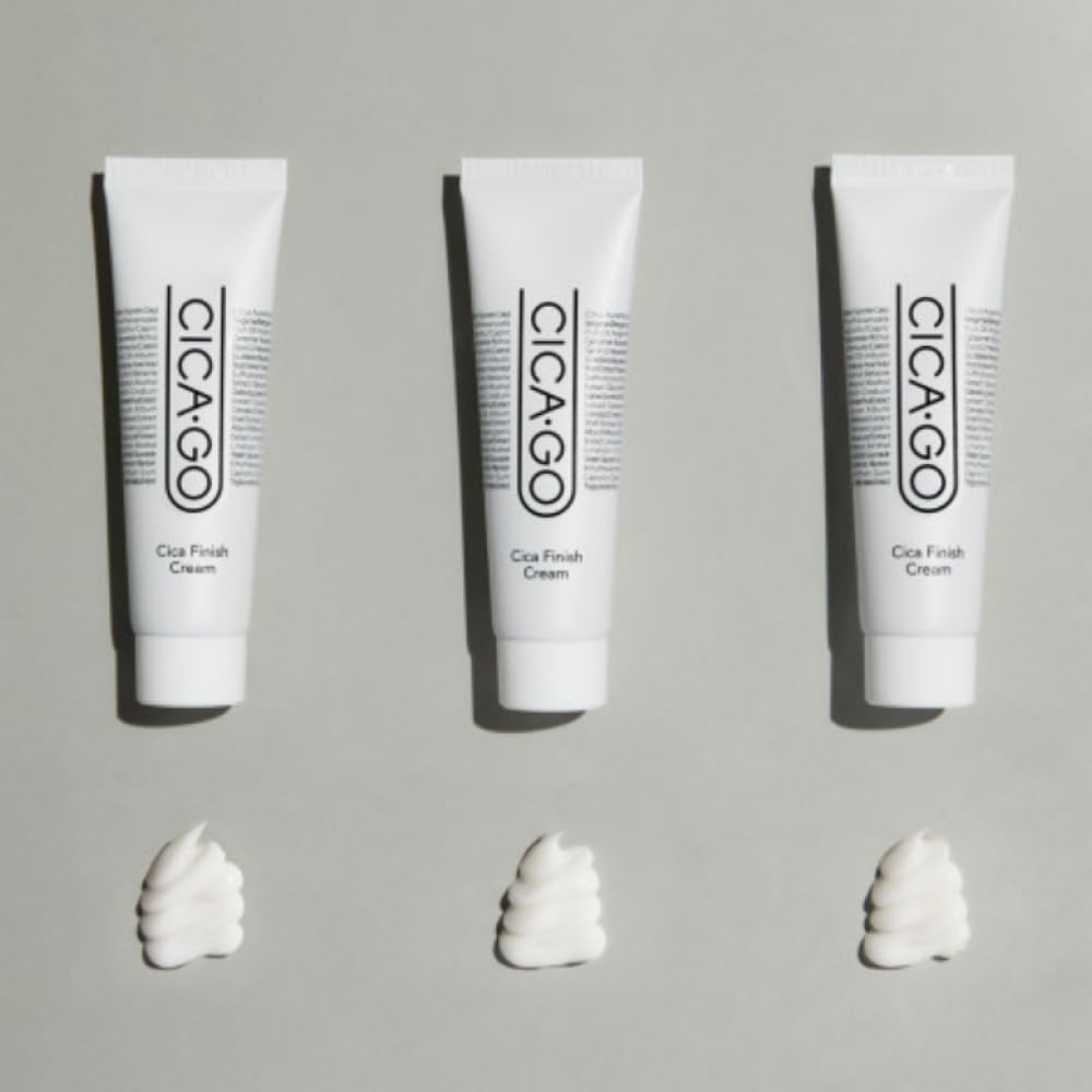 ISOI CICAGO Cica Finish Cream 50ml (1.69 fl.oz) | Gentle Moisturizer for Sensitive Skin with Centella Asiatica | Lightweight Hyd