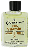 Cococare 100% Vitamin-E 0.5 Ounce 14000 I.U. (14Ml) (2 Pack)