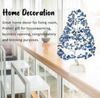 Lapis Lazuli Crystal Tree of Life - Chakra Tree of Life, Natural Quartz Base, Handmade Gemstone Tree, Feng Shui Tree, Crystal De