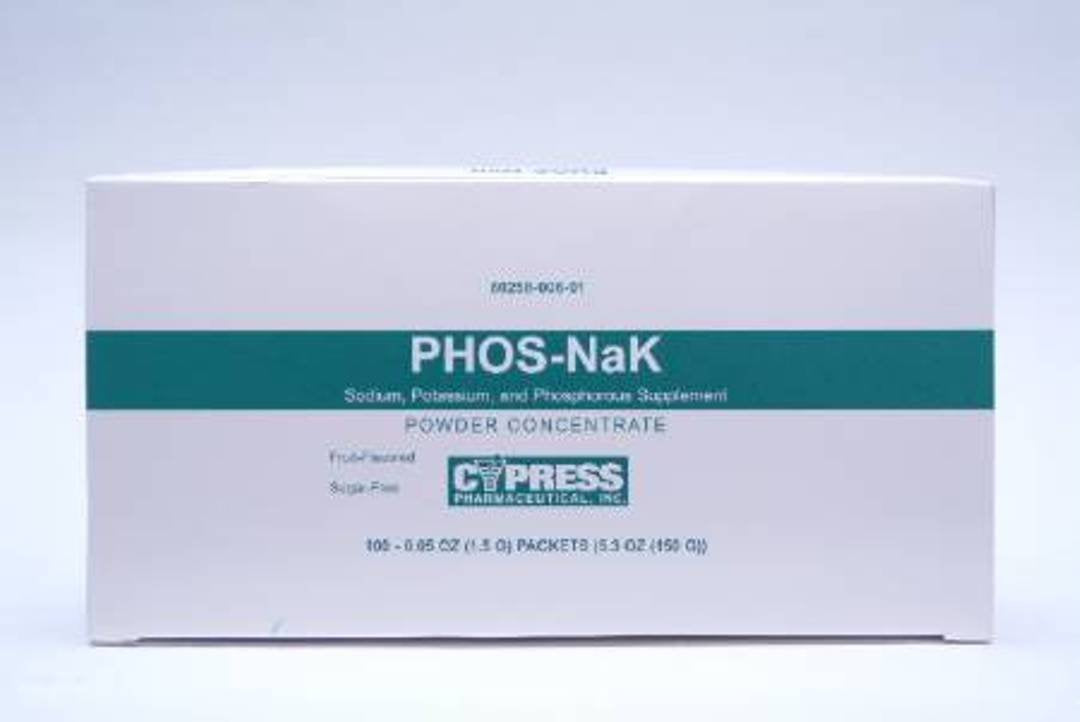 Cypress Pharmaceutical Inc Phos-Nak Powder - 100/box - Qty of 100 - Model OTC00601
