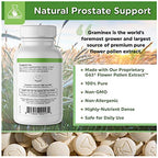 Graminex PollenAid Prostate Supplement: All Natural Prostate Support for Bladder Control & Urinary Tract Health, Rye Pollen Extr
