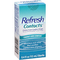 REFRESH Contacts Contact Lens Comfort Moisture Drops 0.40 oz (Pack of 2)