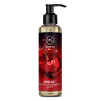 Cherry Sensual Massage Oil for Couple 6.8 Fl Oz - Massage Oil - Blend of Almond and Grapeseed Oils - Body Oil for Him & Her - fo