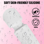 Portable Wireless Massager, Waterproof Rechargeable Body Massager, Fatigue Relieving Muscle Massager with Multiple Modes and Spe