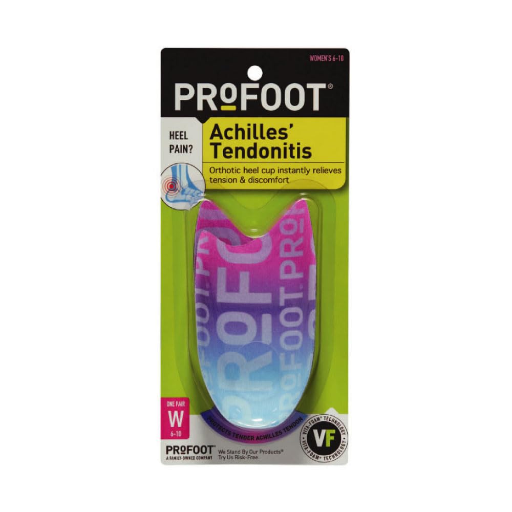 ProFoot Achilles Tendonitis Womens Orthotic Heel Cup, 1 ea