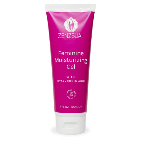 ZENZSUAL Gel with Hyaluronic Acid for Intimate Dryness, Itchin and Burning Sensation, Water Base,100% Vegan, NO Glycerin, NO Par