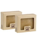 Fabulous Frannie Lemongrass Essential Oil Herbal Soap Gift Set each made with Pure Essential Oil 4 Ounce (Pack of 2)