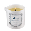 MELONY Massage Oil Candle, Moisturizing, Body Oil Candle, Natural Soybeans, 8.1 oz, Amber Vanilla