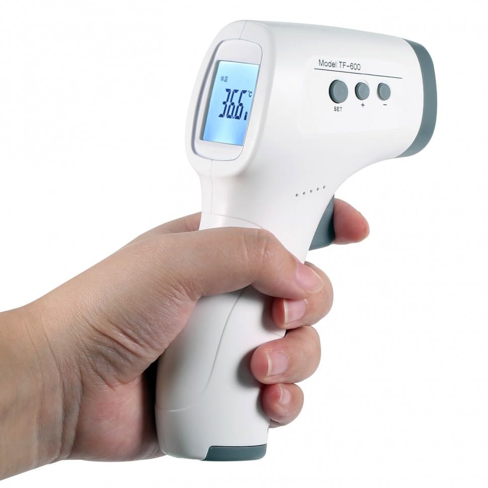 Healbird NonContact Infrared Forehead Thermometer For Adults & Kids | Fast & Accurate Digital Fever Check | Lcd Display | 3Col