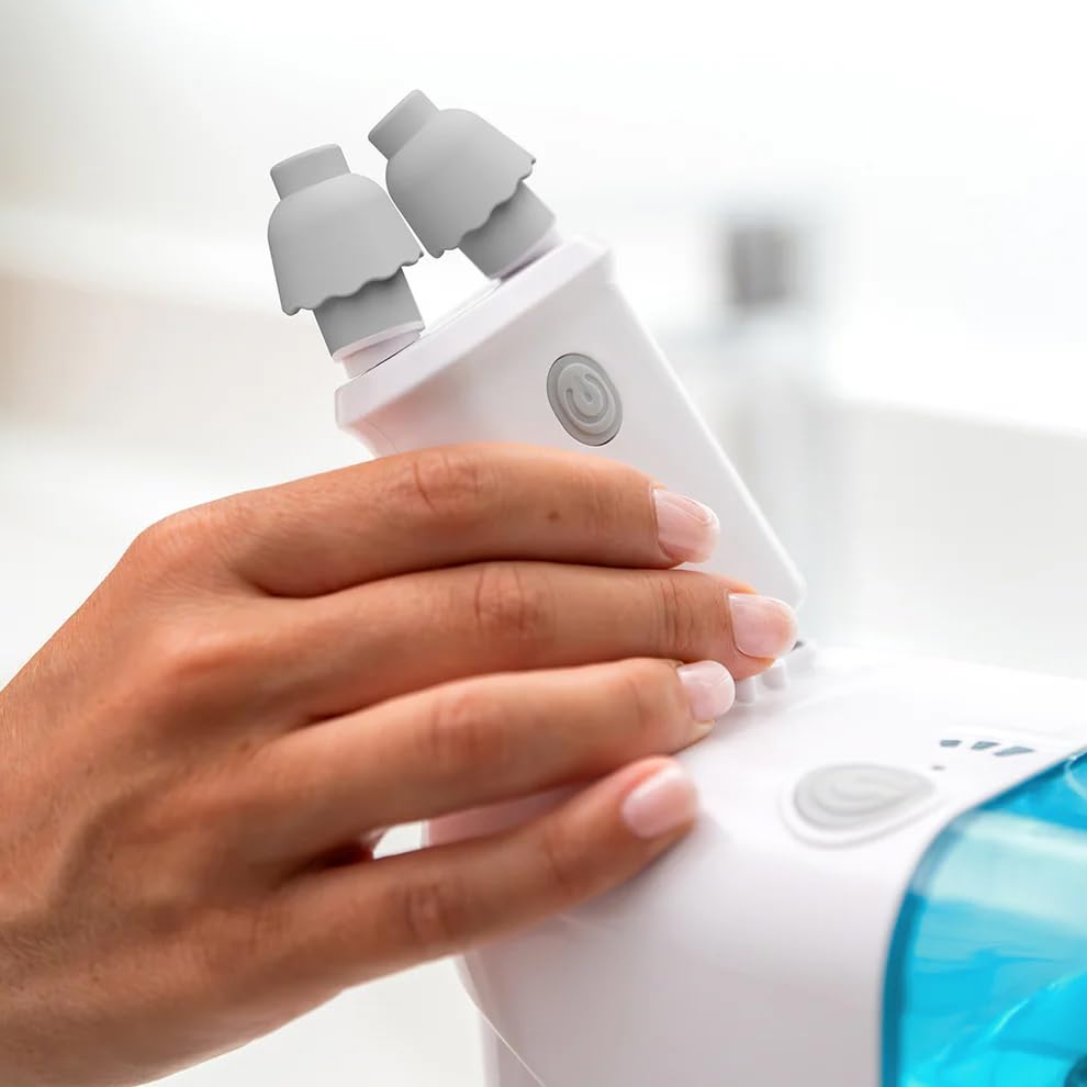 NASALFRESH MD NasalFreshMD - Nose Pillows Replacement - Compatible Dual Powered Nasal Irrigation System - Universal Size