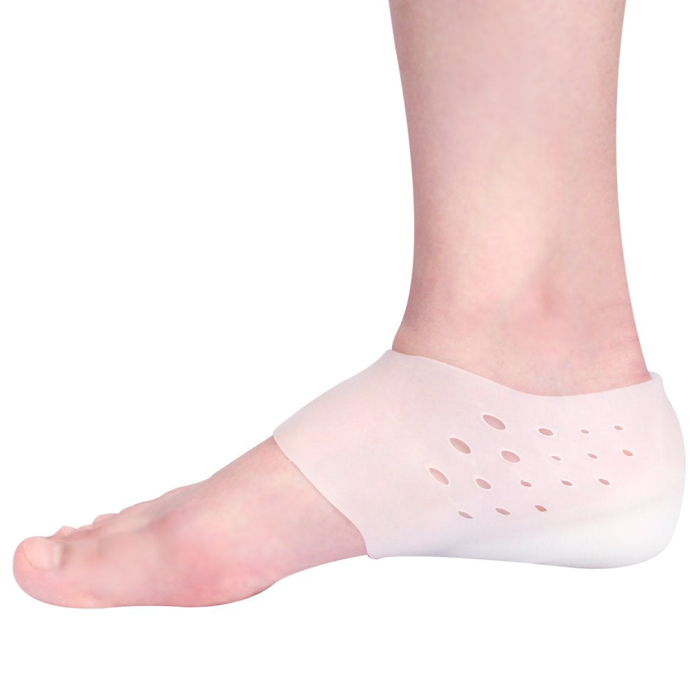 Invisible Height Increase Insoles - Comfortable & Discreet Shoe Inserts for Men & Women (with Holes, 2 Pairs)