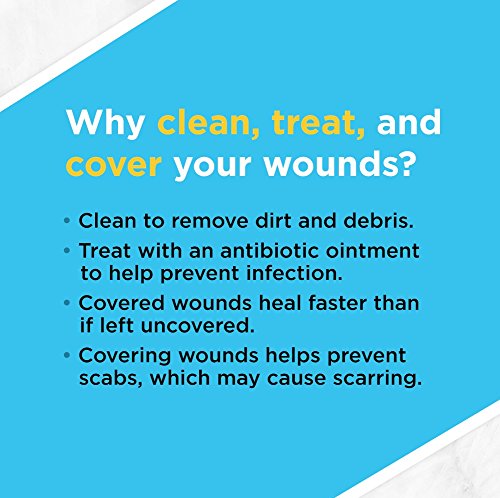 Band-Aid Brand Cushion Care Non-Stick Gauze Pads, Individually-Wrapped, Large, 4 in x 4 in, 10 ct