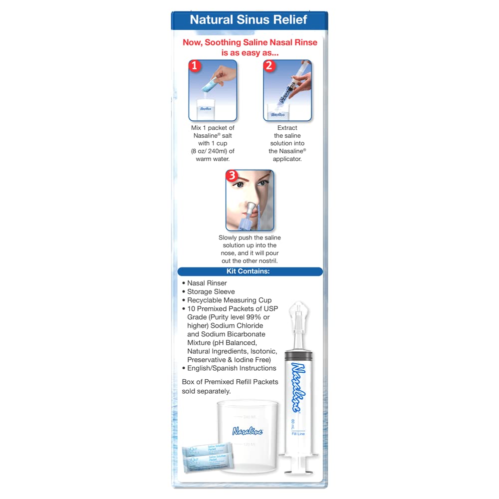 Squip Products Nasaline Adult Irrigator Kit
