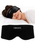 Fovera Silk Eye Mask For Sleeping | Super Soft & Breathable Sleep Mask With Adjustable Strap | Light Blocking Comfortable Eyemas
