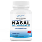 Puregen Labs Nasal Decongestant PE 100 Tablets | Phenylephrine HCl 10 mg Tablets | Maximum Strength | Non Drowsy Nasal & Sinus C
