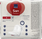 Abena San Premium Incontinence Pads, Light Absorbency, (Sizes 1 to 3A), Size 3, 196 Count