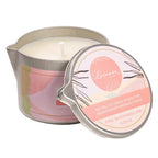 LUXMASA Soybean Wax Scented Massage Oil Candle for Home SPA Treatment- Natural Warm Body Lotion Candle for Stress Relief- Moistu