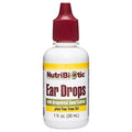 NutriBiotic - Ear Drops, 1 Fl Oz | Gentle & Soothing Ear Support with Grapefruit Seed Extract & Tea Tree Oil | Vegan | Non-Medic