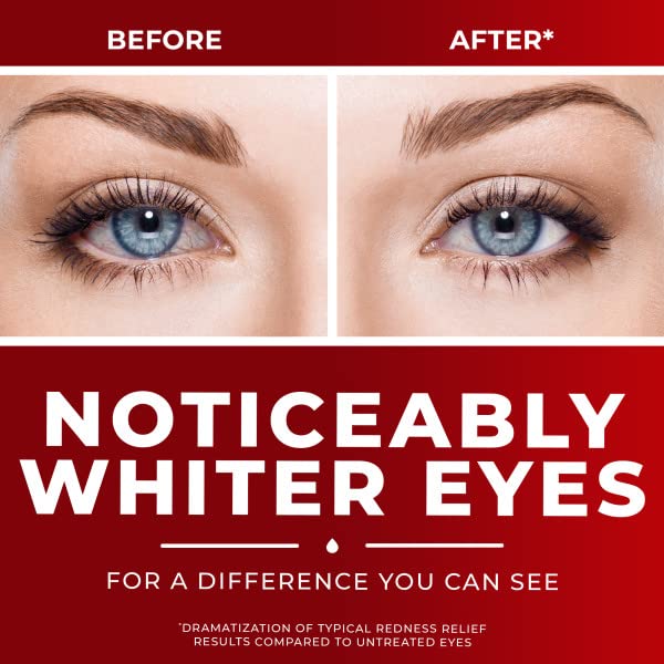 Clear Eyes Maximum Strength Redness Relief Eye Drops, 2 Count