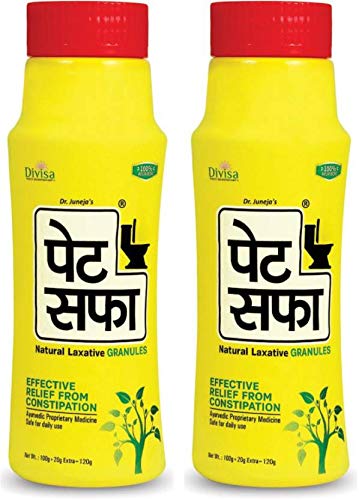 Finaldeals Pack of 2 Pet Saffa Granules Constipation Relief Digestive Health Natural Laxative Granules 100 gram Each