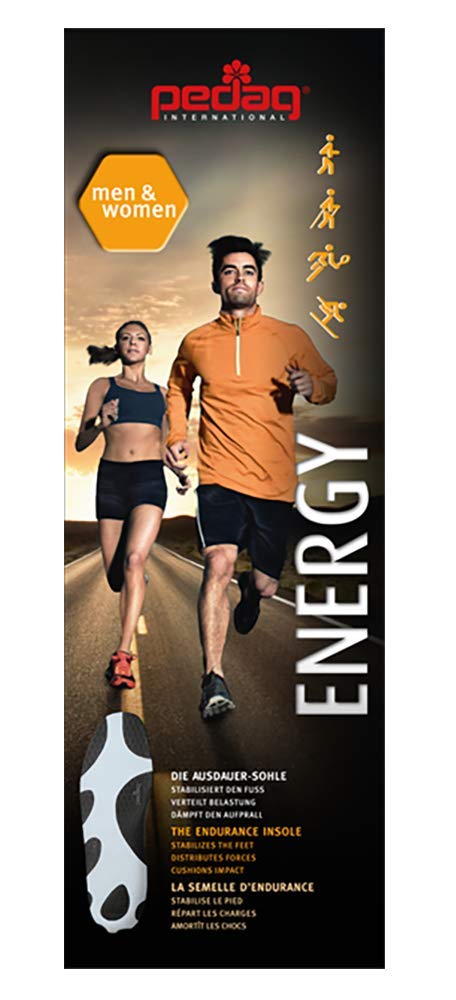 Pedag Energy - The Sole for More Performance and Dynamics (Medium Arch, US W12/13, M9/10, EU 42-43)