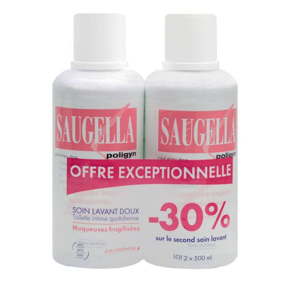 Saugella Poligyn 2 x 500ml by Saugella