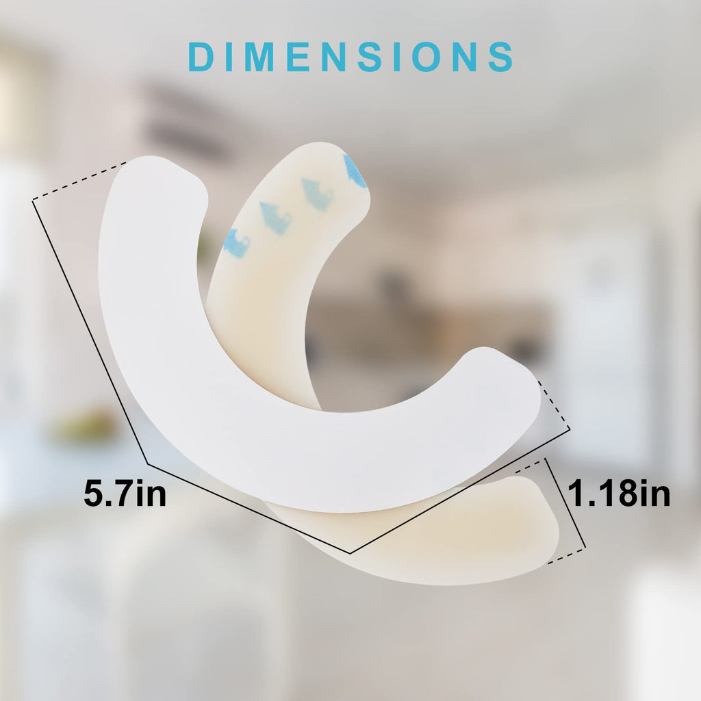 KONWEDA Ostomy Barrier Strips | Elastic Barrier Strips for Colostomy Bags [Pack of 10]