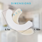 KONWEDA Ostomy Barrier Strips | Elastic Barrier Strips for Colostomy Bags [Pack of 10]